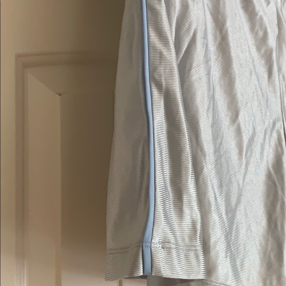 Blue Ribbed Shorts - Picture 3 of 6